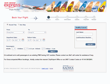 Tablet Screenshot of airindiaexpress.booksecure.net